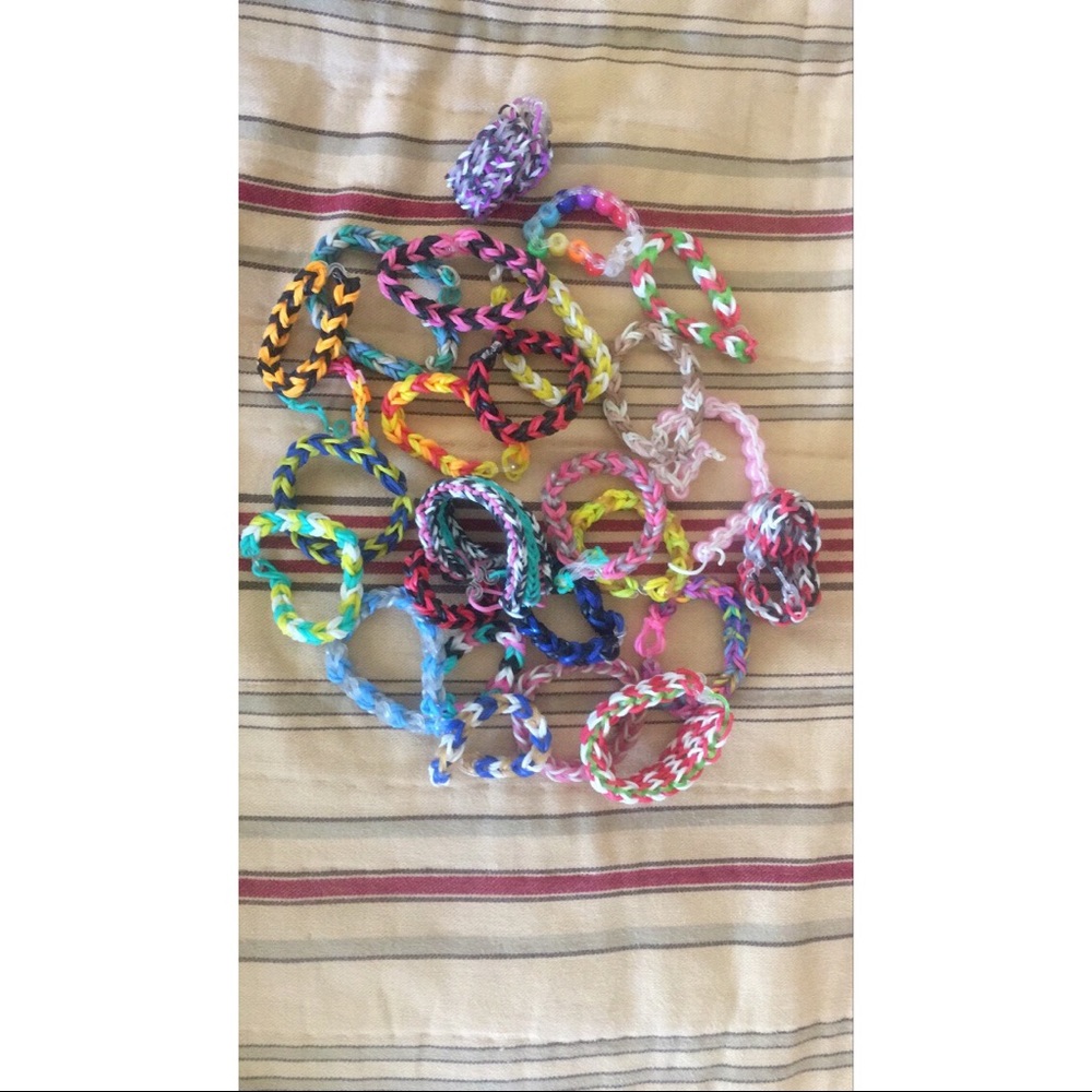 custom rubber band bracelets 🤗